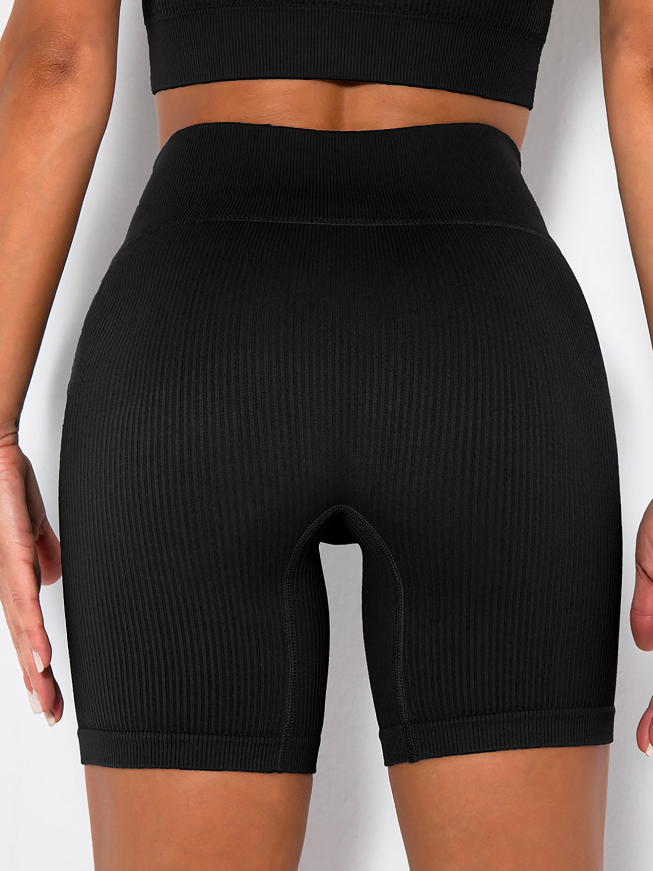 Sculpted Ribbed Biker Shorts – $18 | FORM//FIT